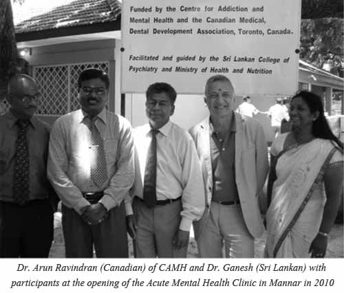 Centre for Addiction and Mental Health A Toronto Based Institution with a Diaspora Group