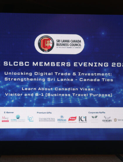 SLCBC Members Evening 2025 – Exploring Digital Trade & Investment and Canadian Visa Insights