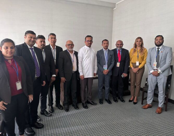 Courtesy Call on Hon. Sunil Handunnetti, Minister of Industry and Entrepreneurship Development